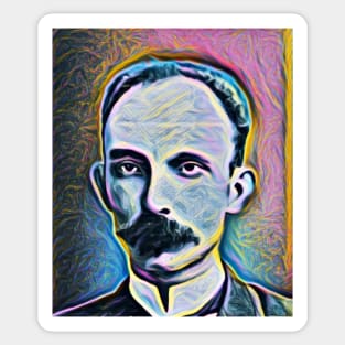 José Martí Portrait | Jose Marti Artwork 10 Sticker